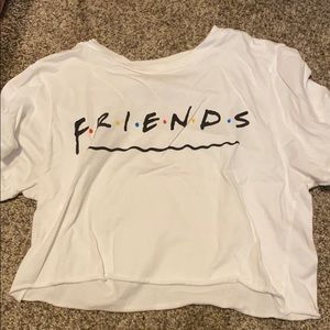 Friends crop top
